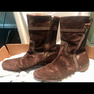 Timberland brown suede waterproof boots